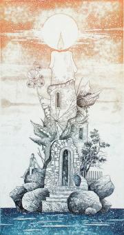 Világítótorony, 2003, 12,7 x 23,6 cm