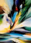 Swirl 2, 2003, oil on board, 50 x 70 cm