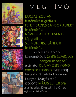 Exhibition at Várpalota, from 18 May to 20 July
