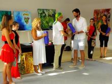 Kiállítás megnyitó a St.Andrea Szőlőbirtokon